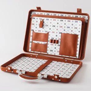 Classic line briefcase - Light brown